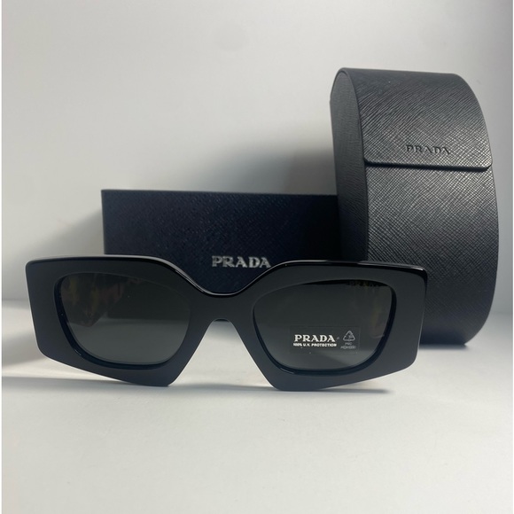 New - PRADA EYEWEAR PR 15YS SUNGLASSES
BLACK & PINK - Picture 7 of 16
